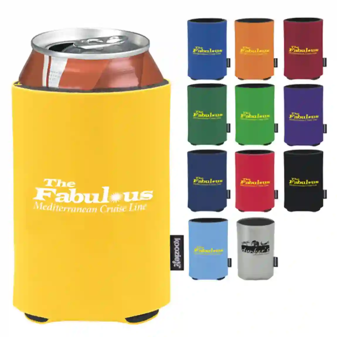 Can Coolers - Custom Koozie® Deluxe Collapsible Can Coolers