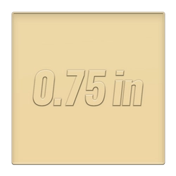 0.75 inch