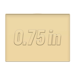 0.75 inch
