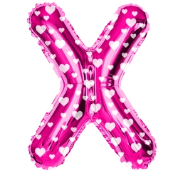 Heart Pink X