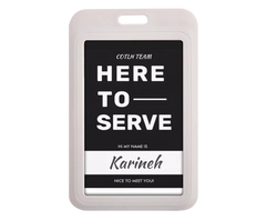 FWS-01 (Full Color Plastic Holder)