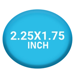 2.25 x 1.75 inch
