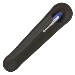 Black Leatherette Pouch