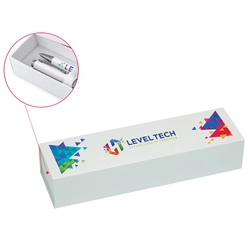 White Gift Box with Full Color Logo