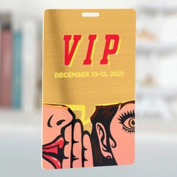 White Card - Shiny Gold Effect