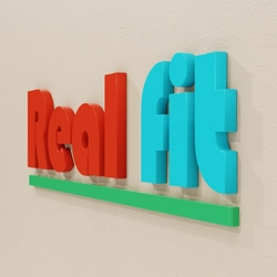 Painted Solid Acrylic Letters