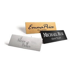 UV Printed Metal Name Badges