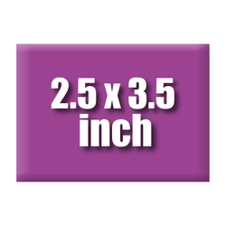2.5 inch x 3.5 inch