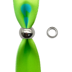 Silver Bead Aluminum Slider