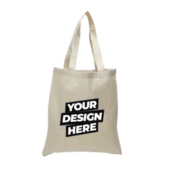 Economy Cotton Tote Bag (Natural)