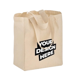 Small Cotton Canvas Tote Bag