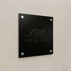 Engraved Metal Sign