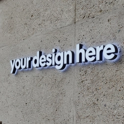 Back & Frontlit Sign