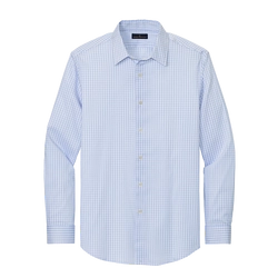 Newport Blue-Pearl Pink Fine Check