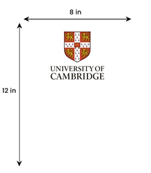 8 in x 12 in - Shape C