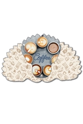 3 Part Expandable Feather Hand Fan