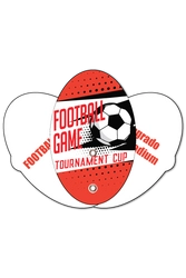 4 Part Expandable Oval Hand Fan