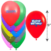 Custom 9" Latex Balloon