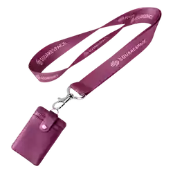 Nylon Lanyard with Badge Holders