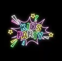 Custom Kids Party Neon Signs