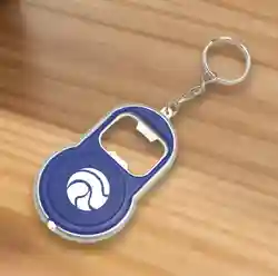 Custom LED Bottle Opener Keychains