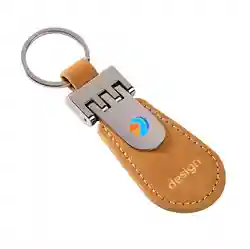 Premium Tag Leather Keychains