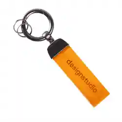 Leather Tag Keychains