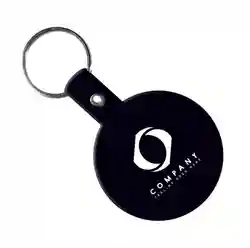 Custom Circle Flexible Keychains