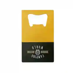 Two-Tone Card Bottle Openers
