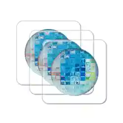 Customized Glass Alloy Coaster