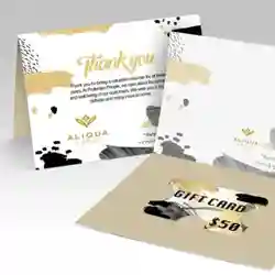 Custom Cards with Gift Card Holder (Slits) Greeting Cards