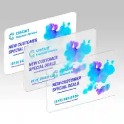 Custom Plastic Postcards