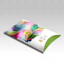 Custom Akuafoil Pillow Boxes