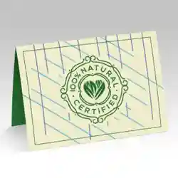 Custom 14PT Natural Greeting Cards