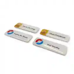 Custom Epoxy Name Badges
