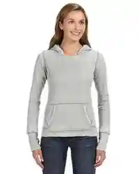 J America Ladies' Zen Pullover Fleece Hooded Sweatshirt