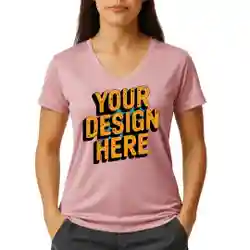 Port & Company ® Women Fan Favorite ™ Blend V-Neck T-Shirt