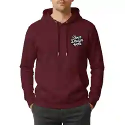 Just Hoods By AWDis Men's 80/20 Midweight College Hooded Sweatshirt