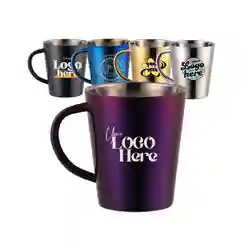 Stainless steel travel mug