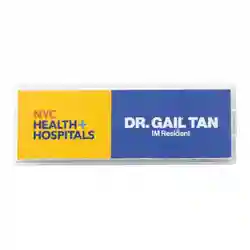 Acrylic Name Badge Buttons