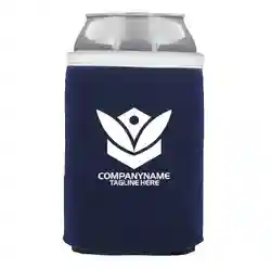 White Border Can Coolers
