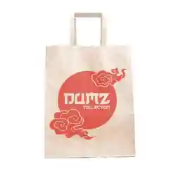 10 x 13 Inch Custom Paper Shopping Bag With Handles