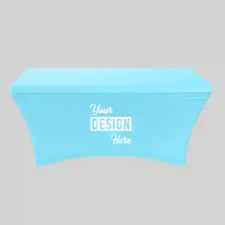 Custom Table Covers | Durable, Professional & Brand-Boosting