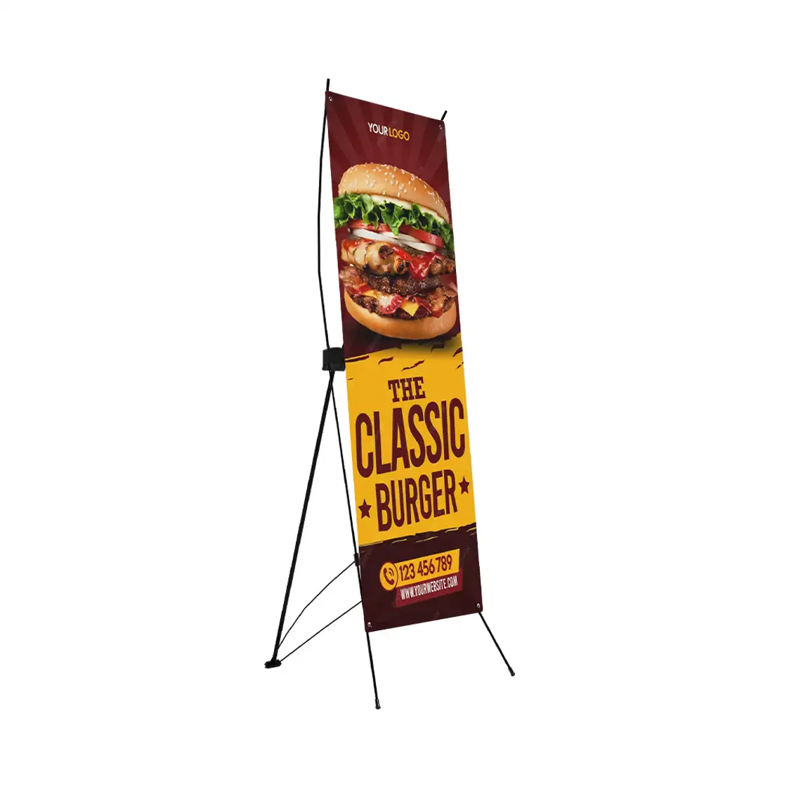 Displays & Banners - Custom Style X Vertical Banners