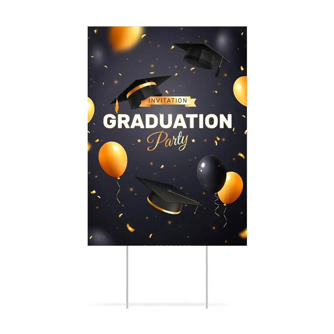 Displays & Banners - Custom Graduation Yard Signs