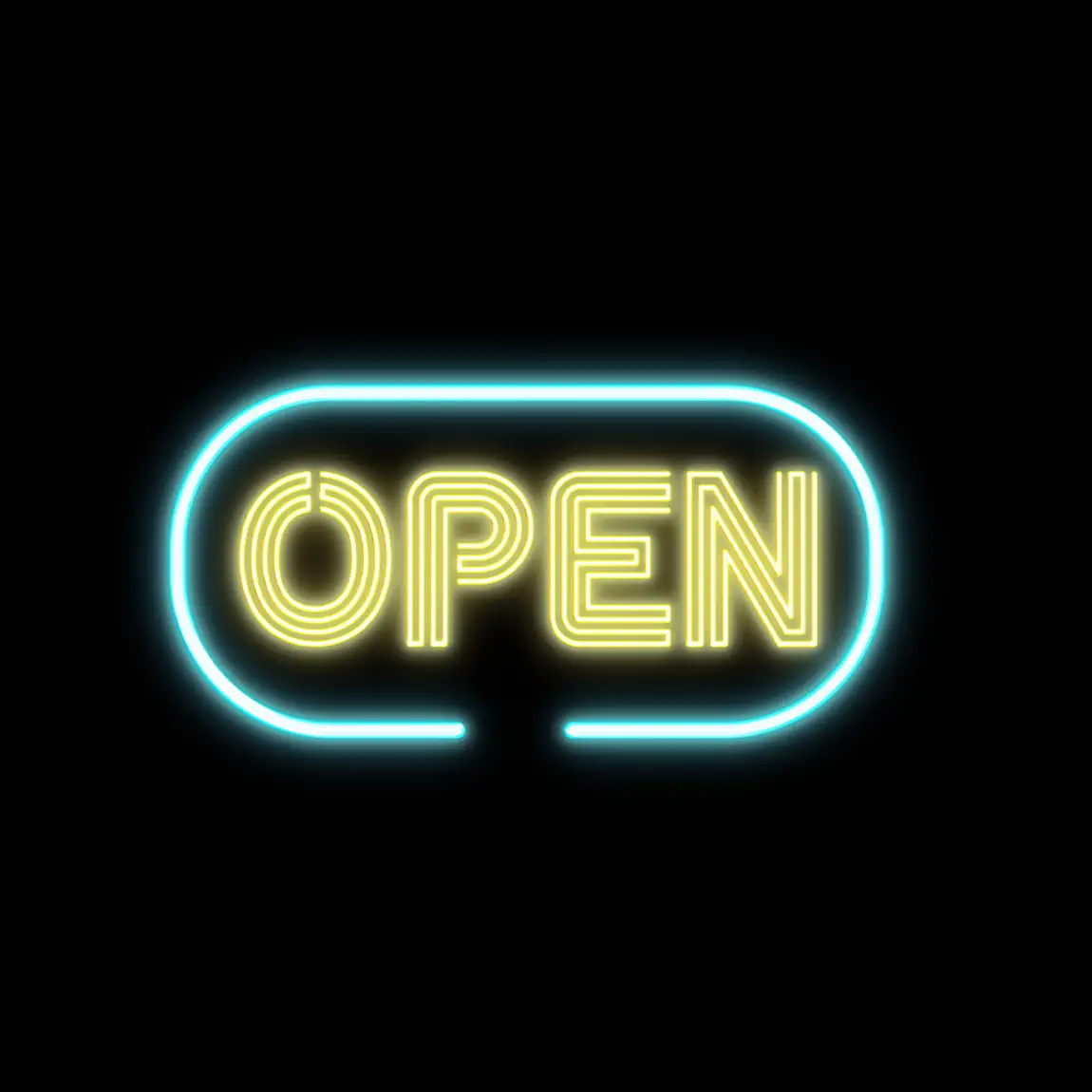 Open Neon Signs