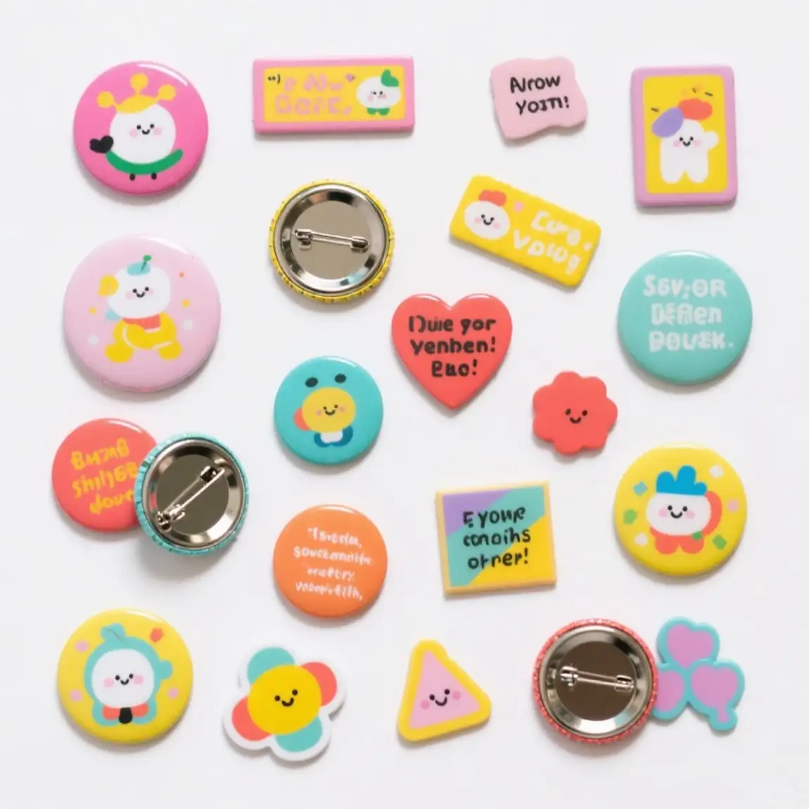 Buttons - Iron Backing Buttons