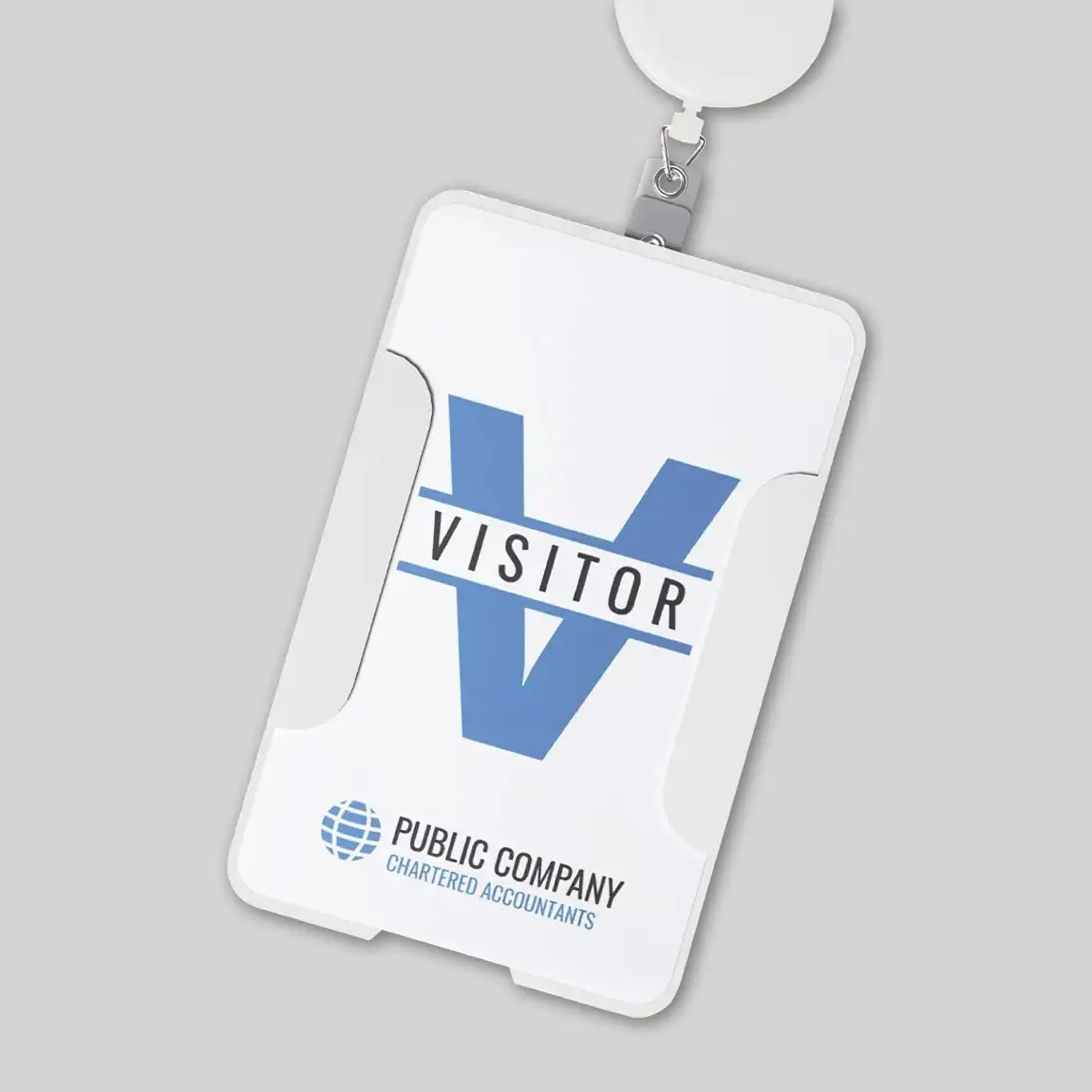 Lanyards & ID Cards - Custom Visitor ID Name Badges