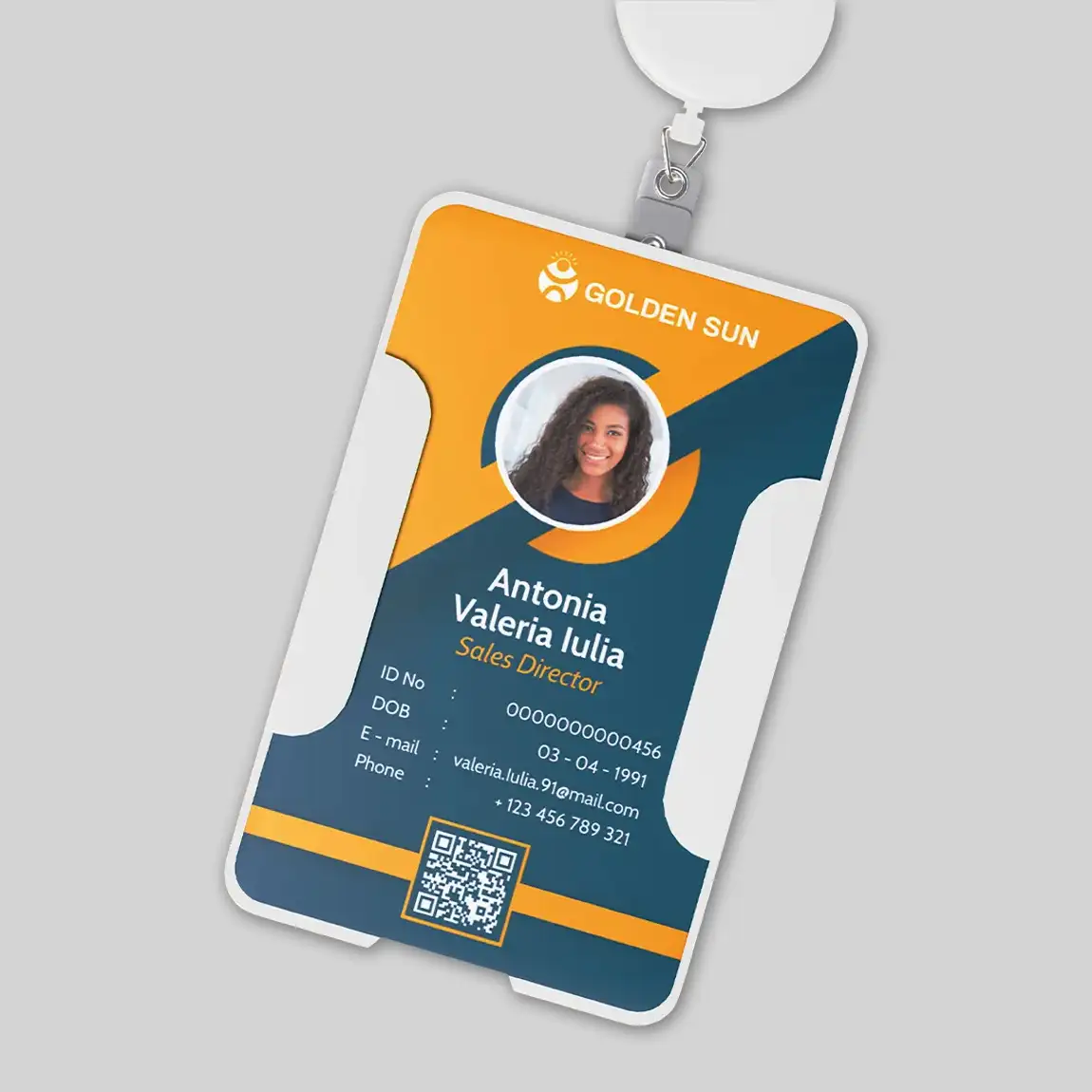 Lanyards & ID Cards - Custom Corporate ID Name Badges