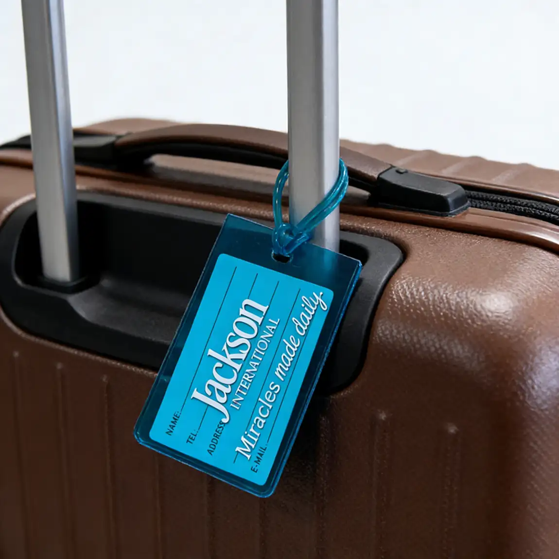 Colorful Translucent Luggage Tag | Durable Travel ID Tag
